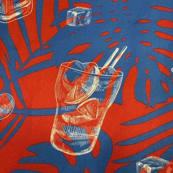 Dixxon Flannel Company Shirt Mens M Blue Red The Mixer Mixxer Button Drinks - Picture 7 of 13